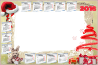 fotomontaje calendario navidad 2016